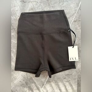 IVL Collective — Jersey Hot Shorts – Jet Black – XS – NWT